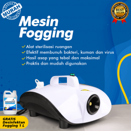 Mesin Fogging Bonus Cairan Disenfektan Fogging